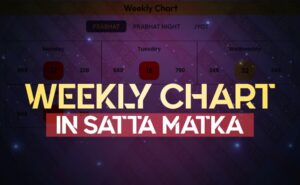 What is a Weekly Chart in Satta Matka? - A Quick Guide