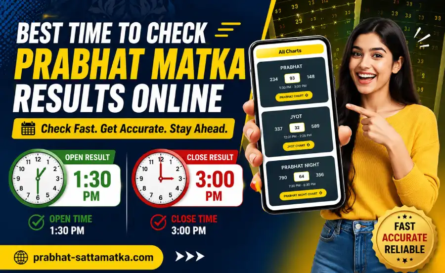 Best Time to Check Prabhat Matka Results Online
